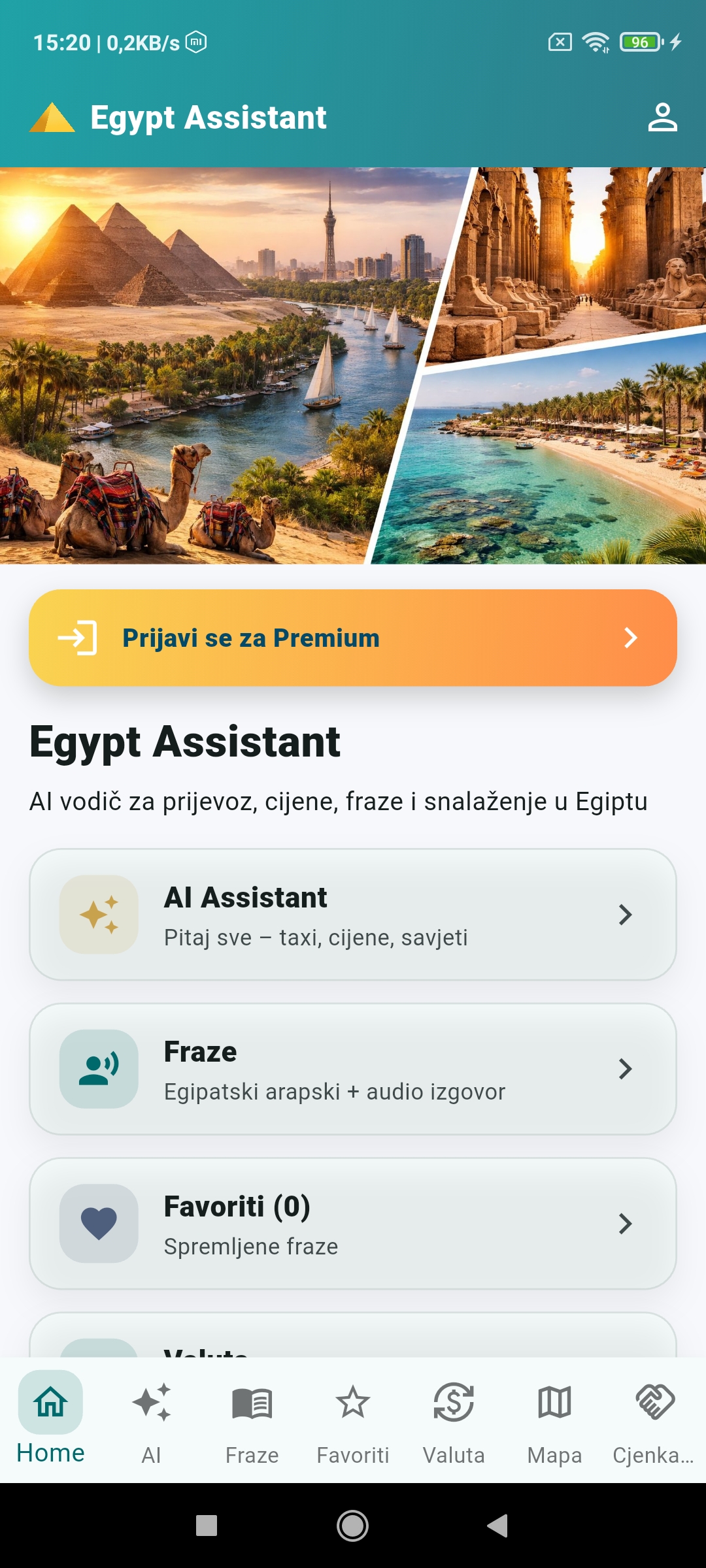 Egypt Assistant ekran 1